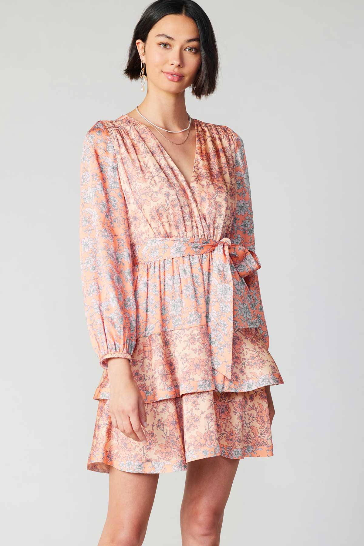 ROSE APPLIQUE CAMI DRESS