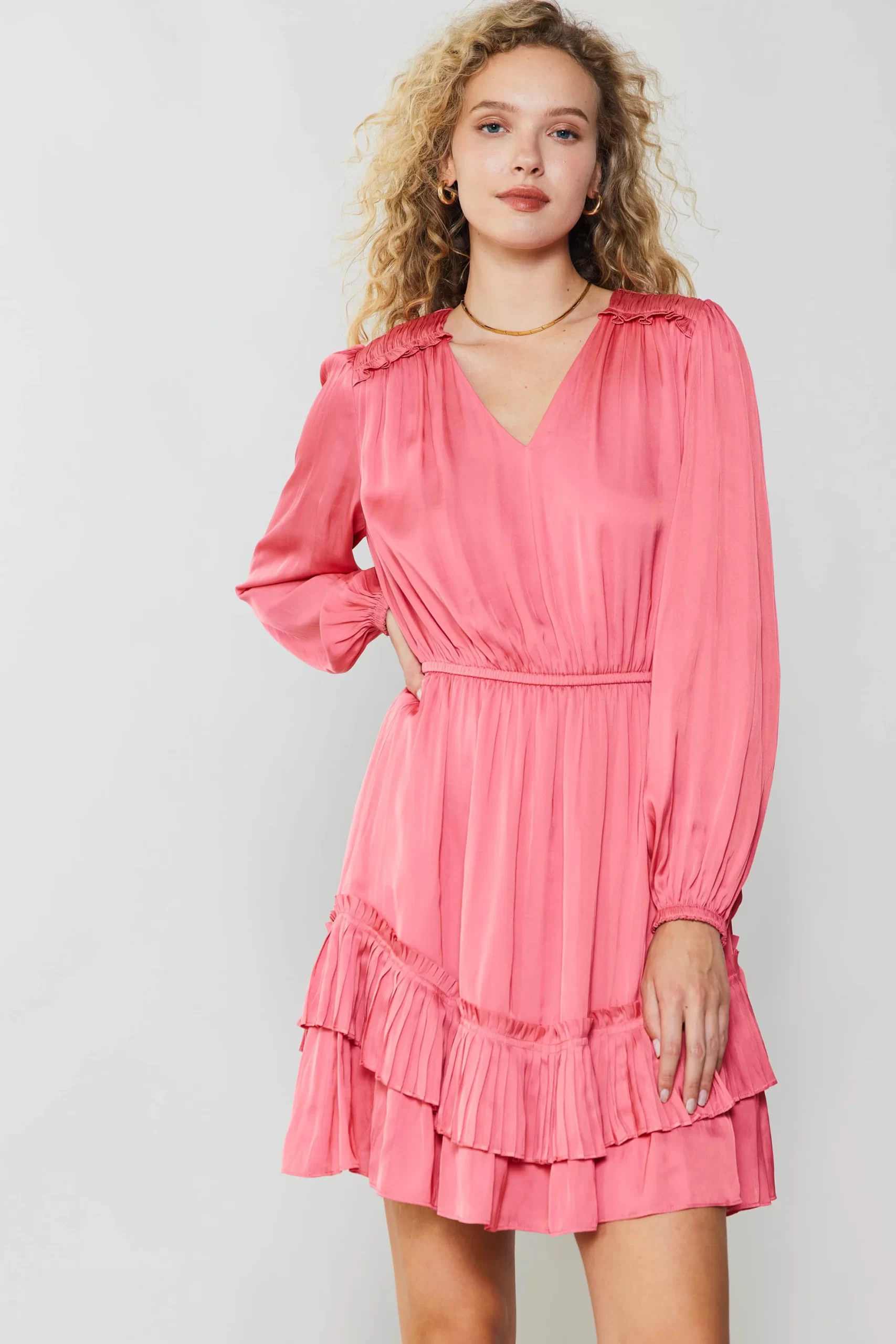 ROSE APPLIQUE CAMI DRESS