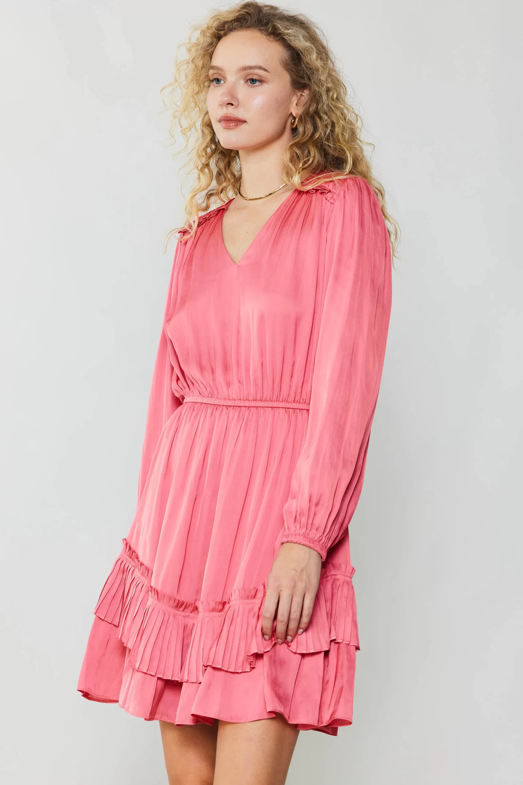 ROSE APPLIQUE CAMI DRESS